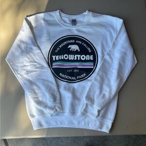 Yellowstone White Sweatshirt